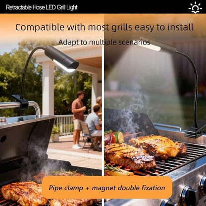 High Brightness Magnetic Grill Light Adjustable Head Outdoor Cooking Light