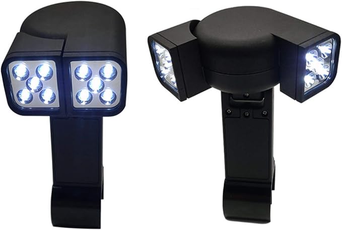 BBQ Grill Light Barbecue Lamp, Grill Lights for Barbecue Super Bright Barbecue LED Lamp Heat Flexible Grilling Light for Outdoor Cooking (Black)