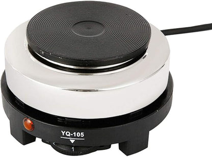 Mini Electric Stovetop for Espresso Maker Moka Pot Tea Pot & Cooking Stove for Camping, Dorm, RV