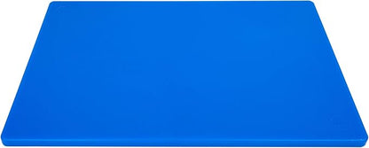 Thirteen Chefs Large 18 x 12 Blue Cutting Board - 1/2" Thick HDPE Plastic for Fish and Seafood, Professional Restaurant Quality Poly with NSF Stamp