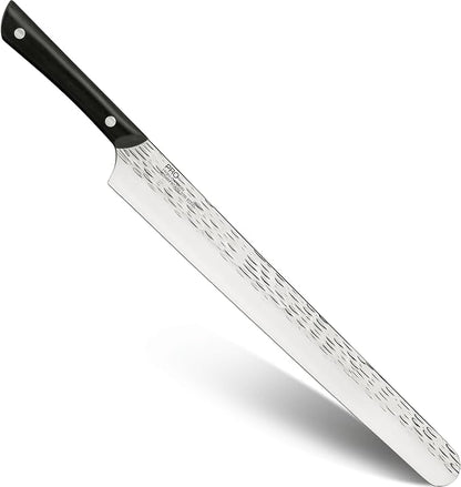 Kai PRO 12" Brisket Knife | Hand Sharpened Meat Carving Knife, Japanese AUS6M Stainless Steel Blade, Full-Tang POM Handle