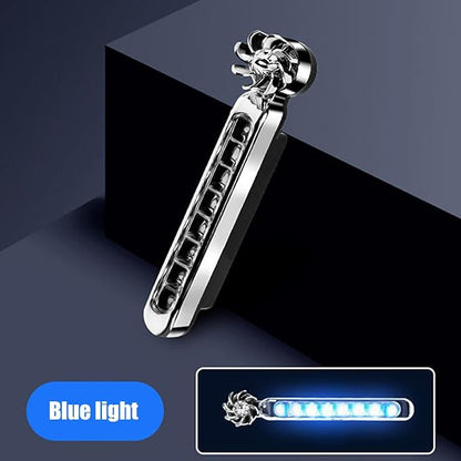 Wind Powered Led Light Waterproof Decorative Adjustable Lamps | 2 Pieces Wind Powered LED Vehicle Daytime Lights for Trucks SUV Motorcycle Bike Auto Travel Road Trips Camping Outdoor