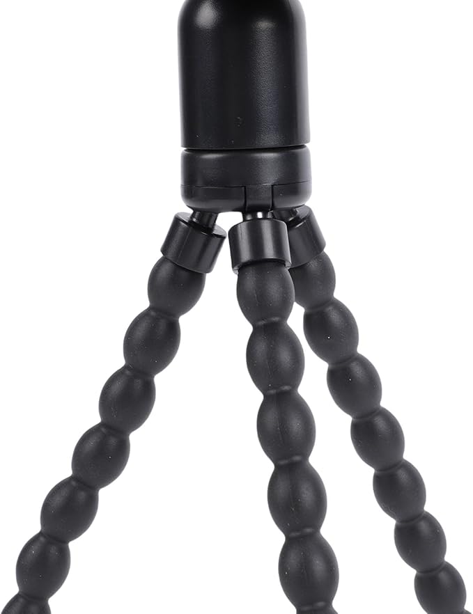 Outdoor Light with Flexible Octopus Tripod, Solar Grill Light for Deck Fence Garden Camping, Octopus Style Stand with Dual Modes and 1500mAh Battery for Patio Security