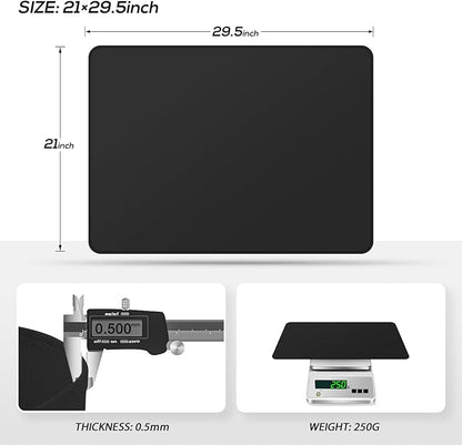 FLASLD StoveTop Cover, Heat Resistant Stove Top Covers for Electric Stove Protector, Fireproof & Waterproof Heat Resistant Grill Table Mat, Under Blackstone Griddle BBQ Mat (21×29.5 inch)