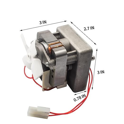 Upgraded Auger Motor Replacement for Traeger, Pit Boss and Camp Chef Wood Pellet Grills,2.0 RPM, 110V, 60Hz, 2 Pole,Pellet Grill Universal Feeding Gear