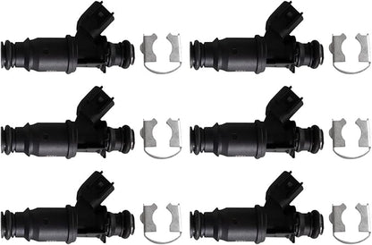 TRQ Fuel Injector Set | For 2005-2009 Buick LaCrosse 2006-2008 Lucerne 2004-2008 Pontiac Grand Prix