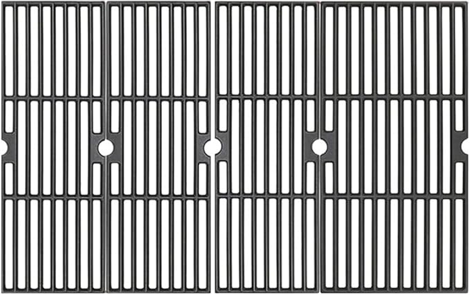 SafBbcue 18 3/16" Cooking Grates for Charbroil Performance G422-0012-W1 G422-0013-W1 463243518 463243519 463275717 4632755177 463274419 Grill Grids Replacement Parts, Char-Broil 5 6 Burner Grill Parts