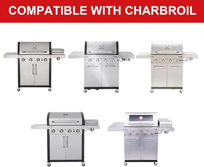 Full-Size Griddle Inserts for Charbroil Commercial Infrared 4 Burner 463242715 463242716 463276016 466242715 466242716 463257520 463255020, Flat Top Griddle Replacement for G533-0009-W1 G533-2200-W1
