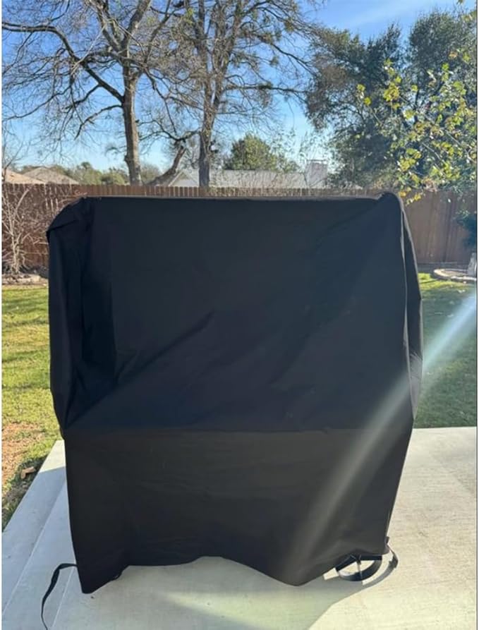 Santa Maria Grill Cover for Argentine Santa Maria Wood Fire Charcoal Steel BBQ Grill Waterproof Heavy Duty Cover 46" L x 25" W x 57" H