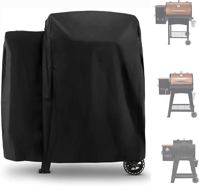 Grill Cover for Pit Boss Lexington 500, Lexington 540, Pro 600 & Tailgater 600D Wood Pellet Smoker, 600D Heavy Duty Cover for Pitboss, Premium Pellet Cover for Pit Boss