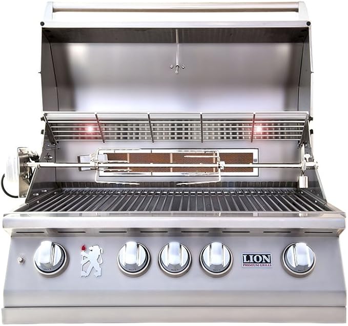 LION L75000 Built in Premium BBQ Liquid Propane Grill