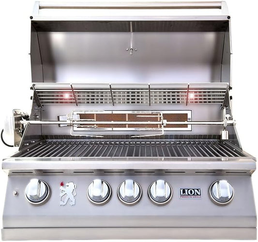 LION L75000 Built in Premium BBQ Liquid Propane Grill