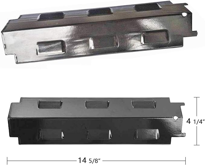 Hongso 14 5/8" x 4 1/4" Heat Plate Shield Replacement for Charbroil 463230515, 463230514, 463230513, 463230511, 463230512, 463239915, 463234511, 463234512, 463234513, 463226514 Gas Grill Models