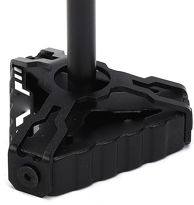 RiToEasysports Camping Light Stand Aluminum Alloy Portable Camping Lamp Holder Triangular Base Stable Setup for Tent Backyard BBQ Picnic Hiking