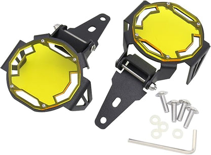 Grill Fog Light Protector for - Enhance Your Driving Safety with This Aluminium Cover