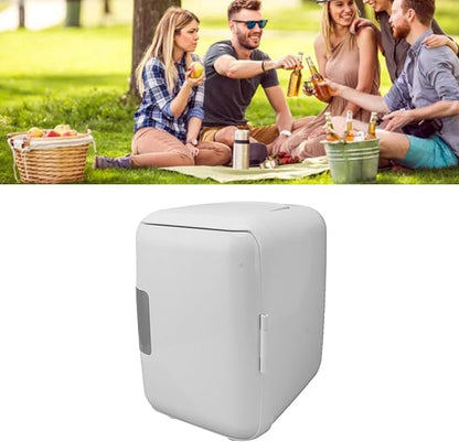 Portable Mini Fridge, 50W Monocrystalline Solar Panel DC18V Solar Powered Car Refrigerator, Fast Cooling Compact Freezer with Battery Box Connector Cable for Camping Outdoor