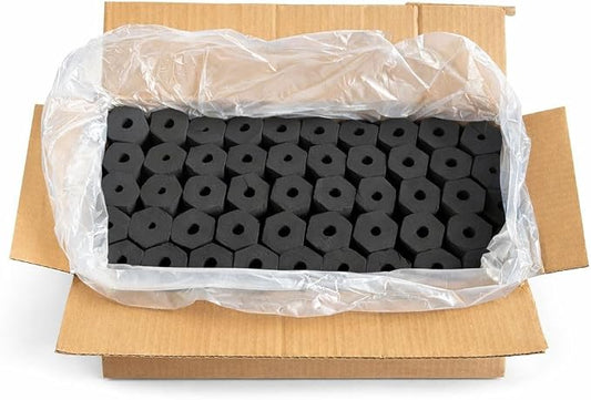 Dong LIM Binchotan Style Charcoal Briquettes, 5lbs (2.2kg) | High heat, low ash, long burning. Perfect for Japanese & Korean BBQ, Weber kettles, & kamado grills