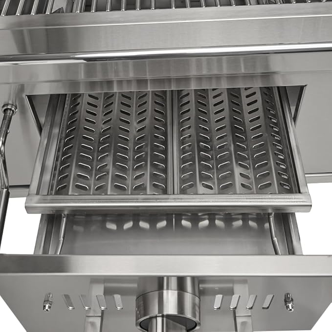 COYOTE OUTDOOR LIVING - 50" Hybrid Built-In LP Grill - Propane - Model C3HY50LP