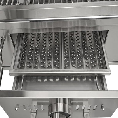 COYOTE OUTDOOR LIVING - 50" Hybrid Built-In LP Grill - Propane - Model C3HY50LP