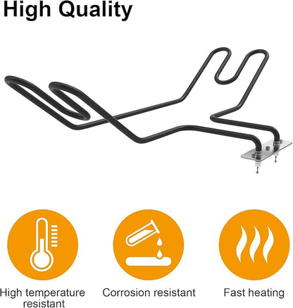 Grill Heating Element for Pit Boss PBV2A1 PBV3A1 PBV3D1 PBV2D1 Digital Electric Vertical Smoker,Heating Element Replacement Parts for Pit Boss 2 and 3 Series Smoker(120v,1650w)