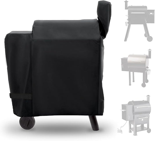 Grill Cover for Traeger Pro 22/575 Series, Waterproof Smoker Cover for Traeger Lil'Tex Elite, Eastwood, Z-Grill Series Smoker Grills, 600D Wood Pellet Smoker Cover for Pro 22/575 Grill