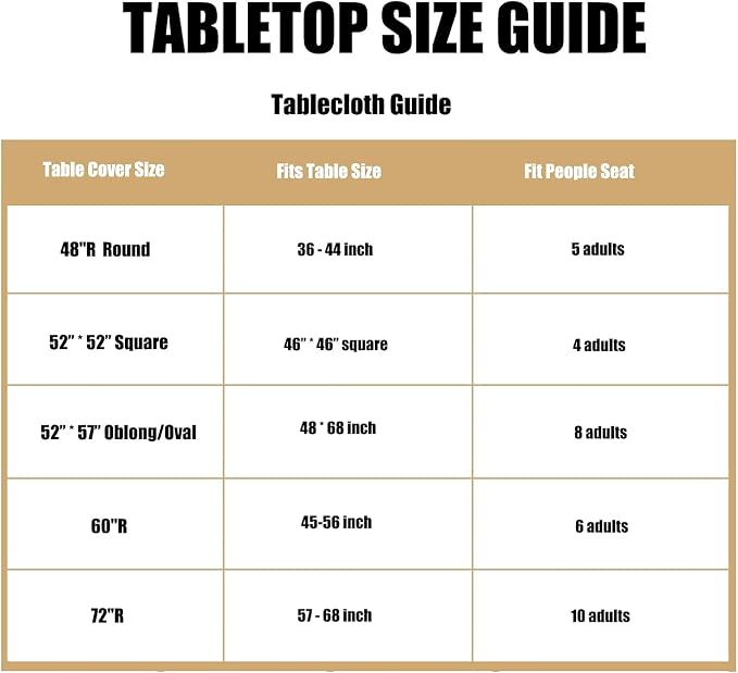 LUSHVIDA Round Waterproof Table Cover Elastic Vinyl Fitted Tablecloth Elastic Edged Plastic Table Cloth for Christmas (Red, Best for Up to 45"-56" Round)