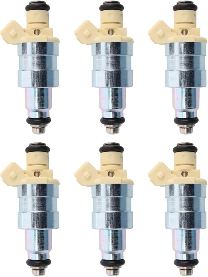 TRQ Fuel Injector Set | For 1994-1995 Jeep Cherokee 1993-1995 Grand Cherokee Wrangler