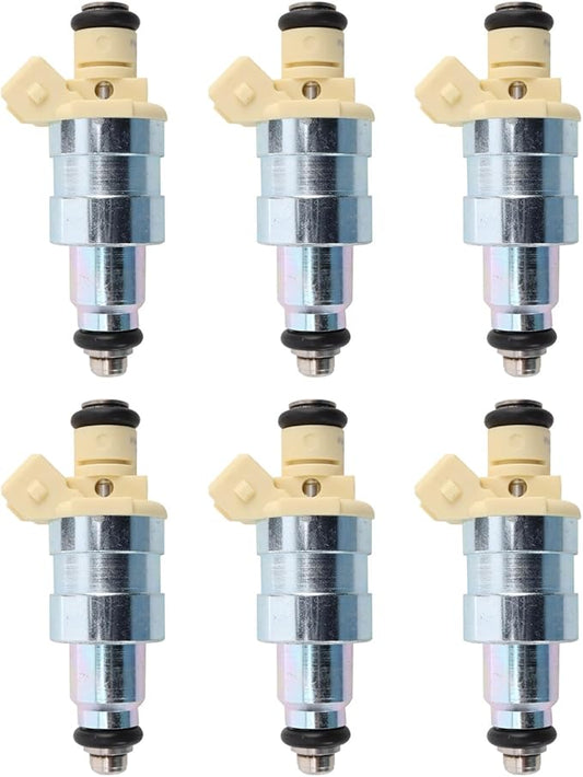 TRQ Fuel Injector Set | For 1994-1995 Jeep Cherokee 1993-1995 Grand Cherokee Wrangler