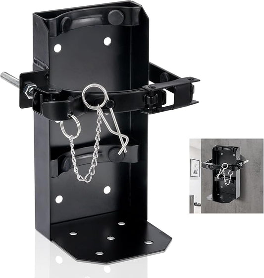 𝙐𝙥𝙜𝙧𝙖𝙙𝙚 10 LB Heavy Duty Fire Extinguisher Bracket, Fire Extinguisher Mount St12 Steel, Fit 10 Lb Dry/5 Lb Co2 Extinguisher for School Vehicle Boat Truck Replace amerex 809, 3-Yr Service