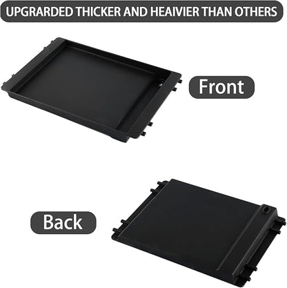 7599 Genesis II Grill Griddle Replacement Parts for Weber Genesis ii E-310 E-315 S-335 S-345 SE-310 S-335 LX S-340 LX E-340 E-610 Grill Parts Genesis 2 300 600 Series Cast Iron Flat Top Griddle Plate