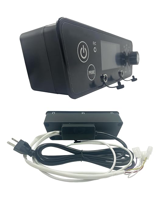 Trapezoid Control Board for Pit Boss Vertical Smoker 3/4/5/7 | for Copperhead and Sportsman series, 4 temp programs, 150–425°F range, Smoke mode, Prime, and upgraded circuit protection.