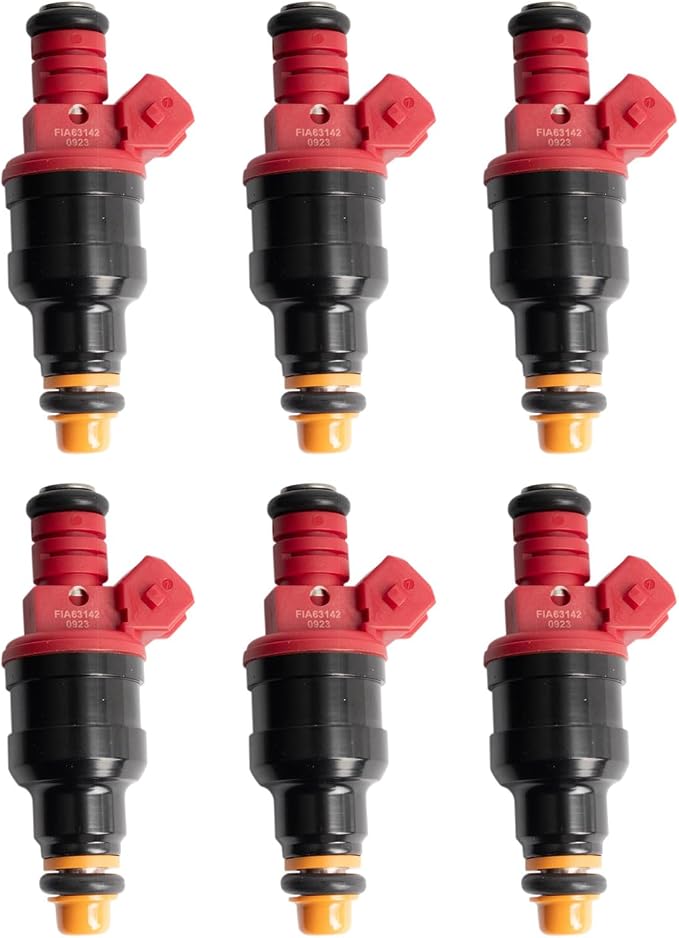 TRQ Fuel Injector Set | For 1996 Ford Aerostar 1993-1996 Explorer Ranger 1994-1996 Mazda B4000 1993-1994 Navajo