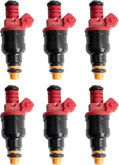 TRQ Fuel Injector Set | For 1996 Ford Aerostar 1993-1996 Explorer Ranger 1994-1996 Mazda B4000 1993-1994 Navajo