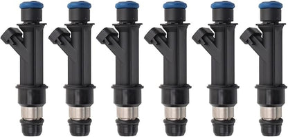 TRQ Fuel Injector Set | For 2001-2005 Buick LeSabre Park Avenue 2001-2004 Regal 2000-2005 Impala Monte Carlo Pontiac Bonneville Firebird