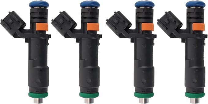 TRQ Fuel Injector Set | For 2015-2016 Chrysler 200 2013-2016 Dodge Dart 2014-2016 Jeep Cherokee 2017-2022 Compass 2015-2017 Renegade