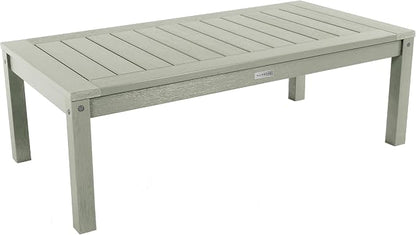 highwood Weatherly 4-Piece Garden Conversation Set, Eucalyptus