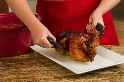 Bear Paws Meat Claws - The Original BBQ Meat Shredder Claws for Pulled Pork, USA Made - Easily Lift, Shred, Pull and Serve Pork, Chicken, Brisket and Turkey - Valentine’s Day Gifts for Men (Gray)