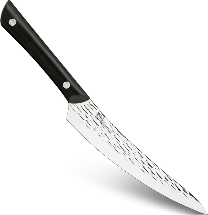 Kai PRO 6.5" Boning & Fillet Knife | Hand Sharpened Curved Boning Knife, Japanese AUS6M Stainless Steel Blade, Full-Tang POM Handle