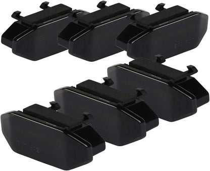 Carpartsinnovate Fits 2015-2017 Black Smoke LED Bumper Grille Marker Lights Lamps 6PC