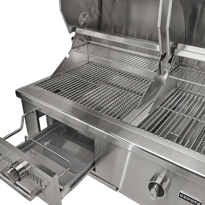 COYOTE OUTDOOR LIVING - 50" Hybrid Built-In LP Grill - Propane - Model C3HY50LP