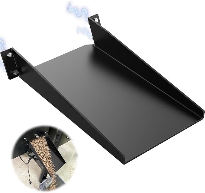 Magnetic Pellet Cleanout Chute | for Traeger and Pit Boss Smoker Pellet Grill Hopper Slide Accessory Wood Pellets Transfer Tool for Cleaner Hopper