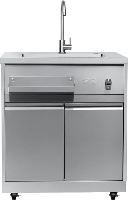 KoolMore 32 in. Sink with Cabinet in Stainless-Steel for Outdoor Kitchen (KM-OKS-SWC)