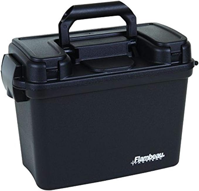 Flambeau Outdoors 6430SD, 14" Dry Box, Black, Medium