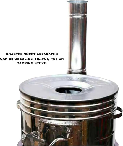 Multipurpose Clay Grill and Stove with Accessories, 15 in (38 cm), 16 in (40 cm)