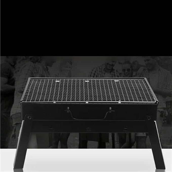 BBQ Grill Outdoor Charcoal Grills Small BBQ Folding Portable Charcoal Outdoor Camping Picnic Burner FoldableCharcoal Camping Barbecue Oven