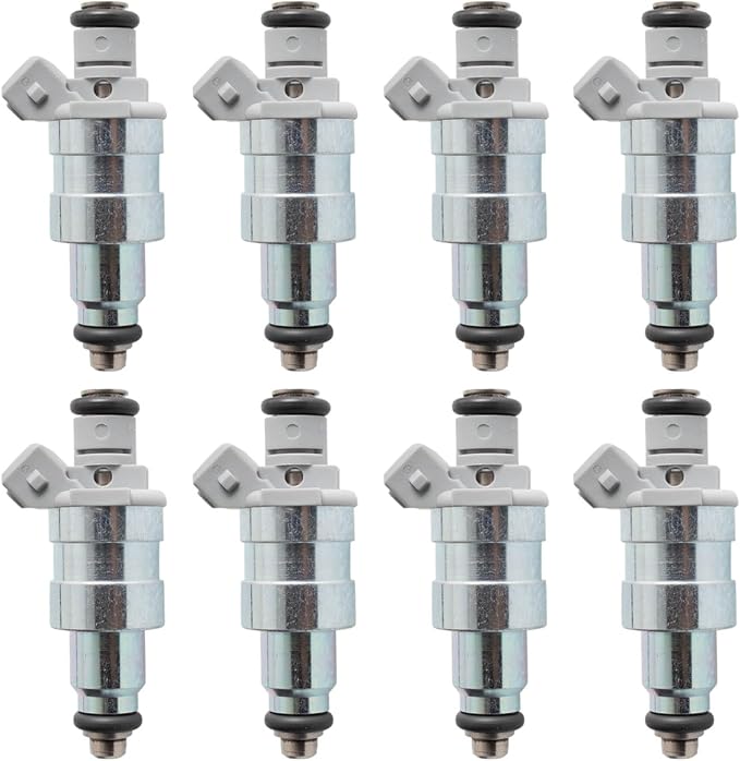 TRQ Fuel Injector Set | For 87-91 Colony Park 86-87 Continental 86-91 Grand Marquis LTD Crown Victoria 86-89 Mark VII Thunderbird 86-90 Town Car