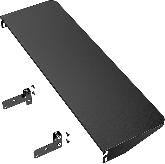 Stanbroil Folding Front Shelf for Traeger Pro Series 34 Pellet Grill, Replacement for BAC363 Folding Shelf, Grill Accessories for Traeger Texas Elite 34, Century 885 - Black