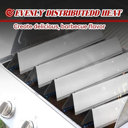 7620 7621 Flavorizer Bars for Weber Genesis 300 Series, E310, S310, E320, E330, S330, EP310, EP320, EP330 Grill with Front-Mounted Control (62752-4+7620+7622, 62752-4+7620+7622)