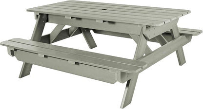Highwood Hometown Picnic Table, 6 Foot, Eucalyptus