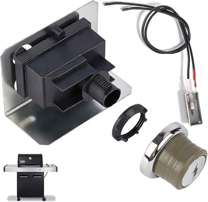 91360 Grill Igniter Kit for Weber Spirit E310 EP320 E210 SP310 SP320 E215 S320 Side-Control Grills Igniter Replacement, Grill Ignitor for Weber 1819-51 1836-32 Grill Ignition, 67726, 67847, 81315